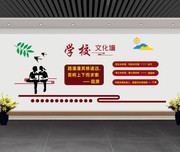 学校文化标语墙