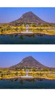 济南华山风景图