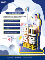 职工医保新变化海报