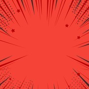 红色放射背景图片
