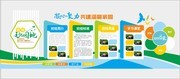 校园班组文化园地背景墙