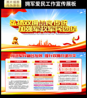 双拥工作知识展板下载
