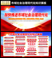 市域社会治理现代化展板下载