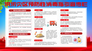 洪涝灾区预防性消毒指引宣传栏图片