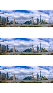 上海外滩全景建筑风景图片