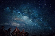 唯美星空高清图片素材