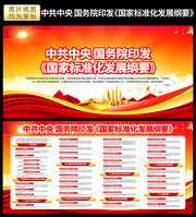 国家标准化发展纲要宣传栏