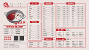 麻辣火锅点菜单设计
