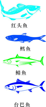 鱼的矢量图片素材