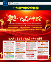 一图读懂十九届六中全会公报图片