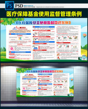 医疗保障基金使用监督管理条例宣传栏