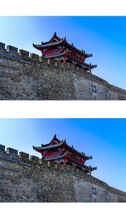 襄阳古城临汉门图片