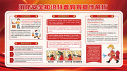 消防安全科普知识宣传栏图片素材