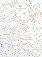 抽象等高线线条背景素材