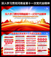 中共河南省第十一次党代会宣传栏