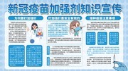 新冠疫苗加强剂知识宣传栏