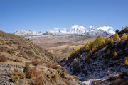 塔公草原雅拉雪山图片
