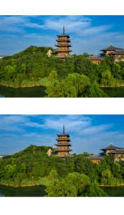 襄阳唐城青龙塔图片