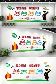 学校读书标语墙下载