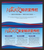 防震减灾知识宣传栏图片素材