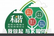 文明城市雕塑展板图片