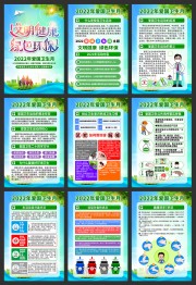 2022爱国卫生运动月宣传挂图