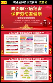 2022职业病防治法宣传周展板下载