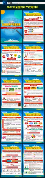 2022年知识产权宣传周主题宣传图片