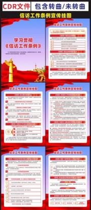 信访工作条例宣传挂图