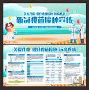 新冠疫苗接种宣传栏