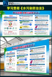 水污染防治法板报