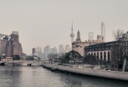 上海苏州河摄影图