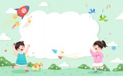 儿童节海报背景图片素材