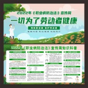 职业病防治宣传栏图片
