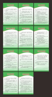 岗位职责制度展板图片下载