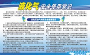 液化气安全使用常识展板图片