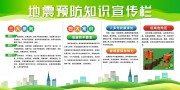 地震预防知识宣传栏图片下载