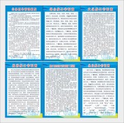 岗位制度展板图片下载