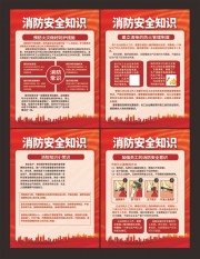 消防安全知识制度海报图片模板