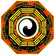 标准太极八卦配洛书24节气画法图片
