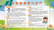 水痘的预防与治疗展板
