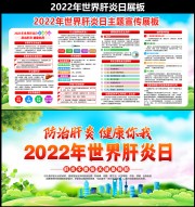 2022年世界肝炎主题宣传栏
