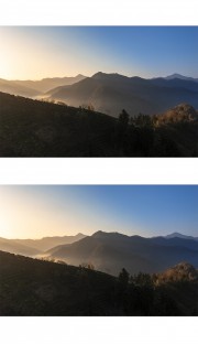 皖南秋天晨景图片下载