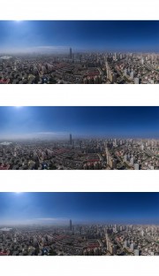 宽幅济南市中区街景大图