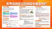 世界自闭症日科普宣传栏