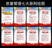 质量管理7大原则挂图
