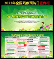 2022全国残疾预防日展板下载