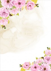手绘粉色花朵花纹素材下载