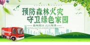 预防森林火灾消防安全海报图片