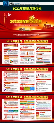 2022全国质量月宣传栏